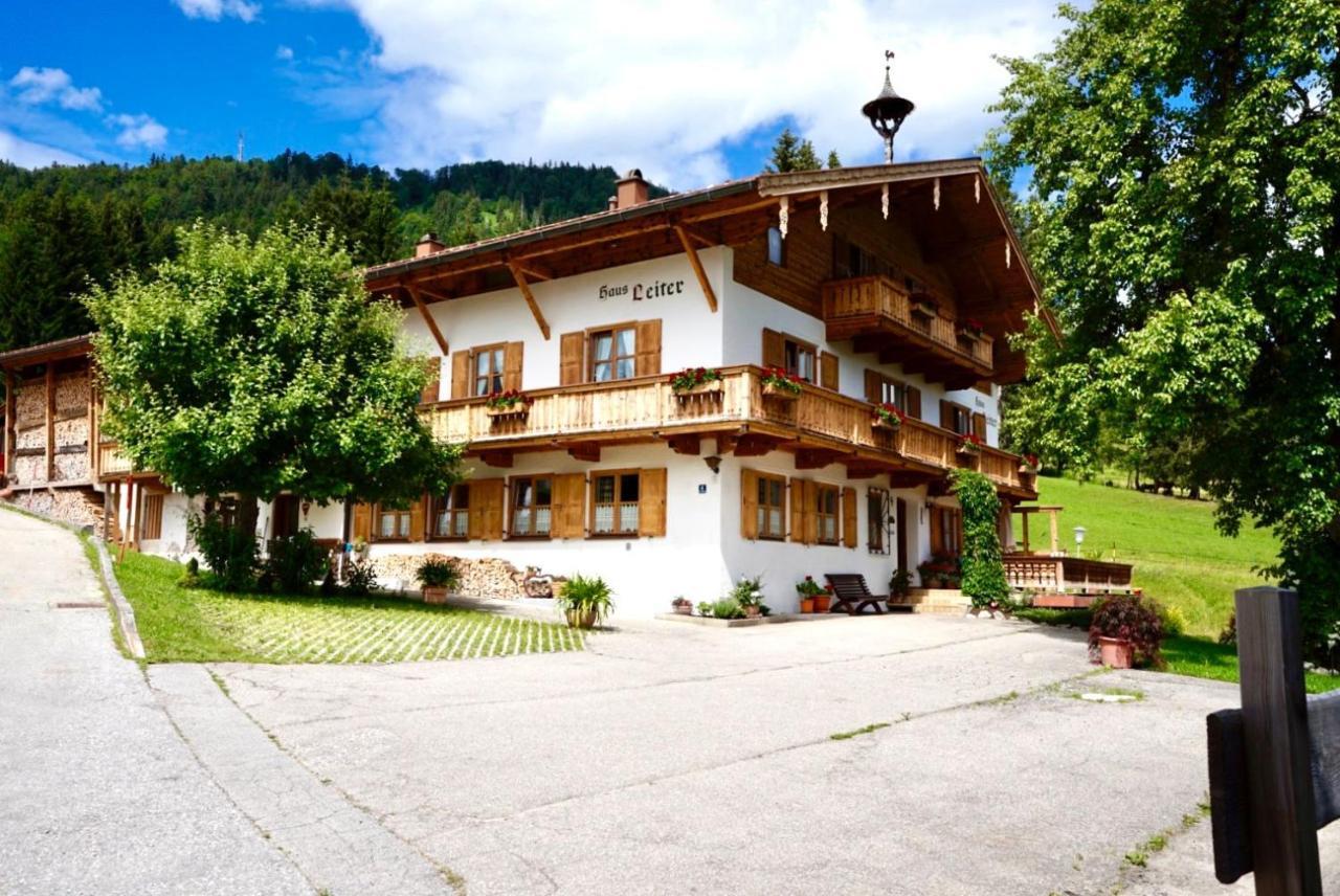 Haus Leiter Hotel Reit im Winkl Exterior foto