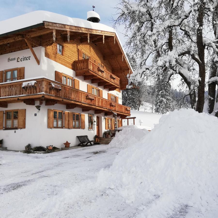 Haus Leiter Hotel Reit im Winkl Exterior foto